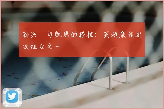 孙兴慜与凯恩的搭档：英超最佳进攻组合之一